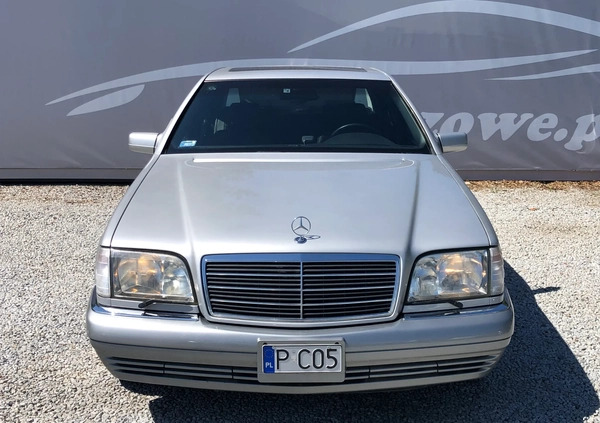 Mercedes-Benz Klasa S cena 159999 przebieg: 38120, rok produkcji 1996 z Poręba małe 407